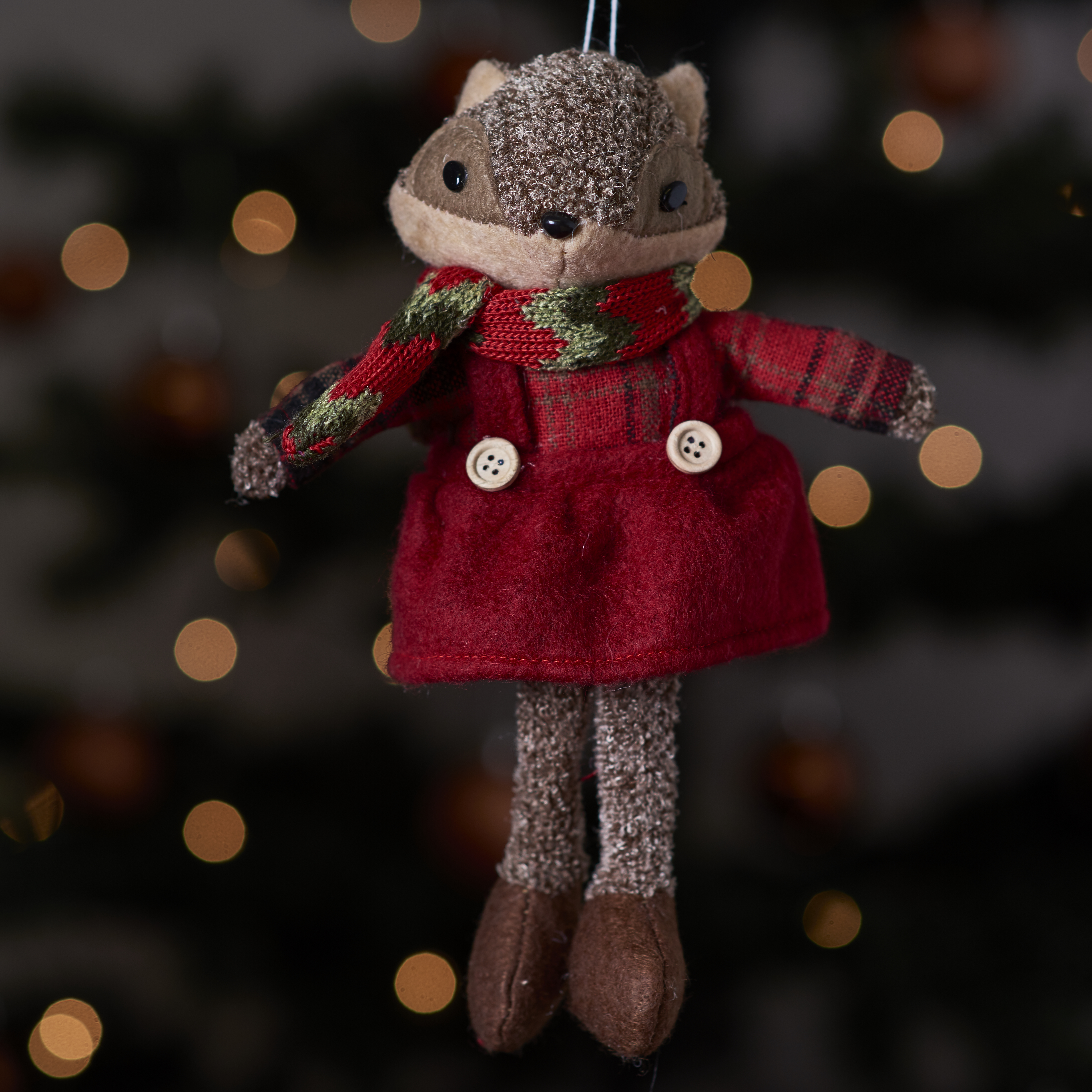 Hanging Fox with Dress