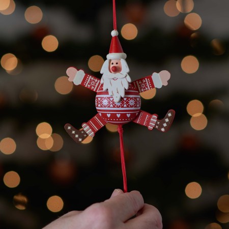 Festive Santa Jumping Jack