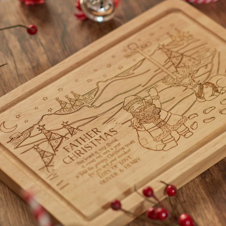 Personalised North Pole Santa Platter