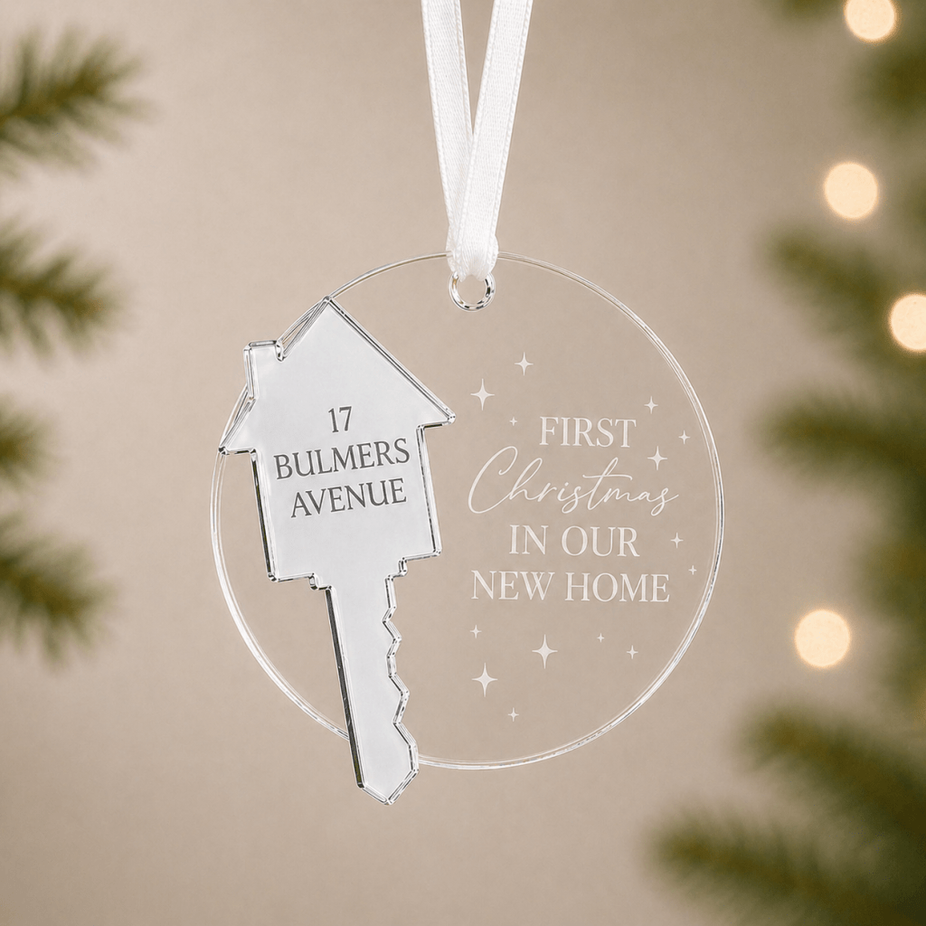 Personalised New Home Bauble