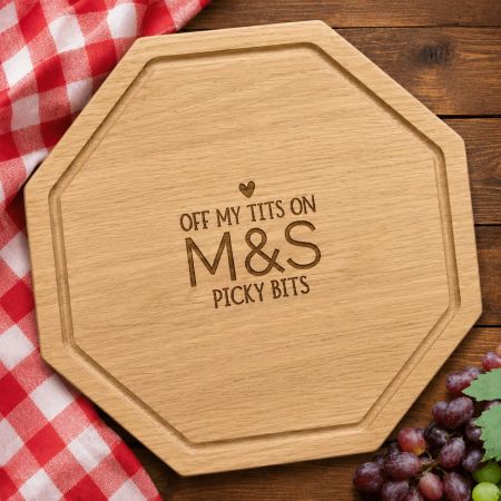 Off my tits on Picky Bits Octagon Board