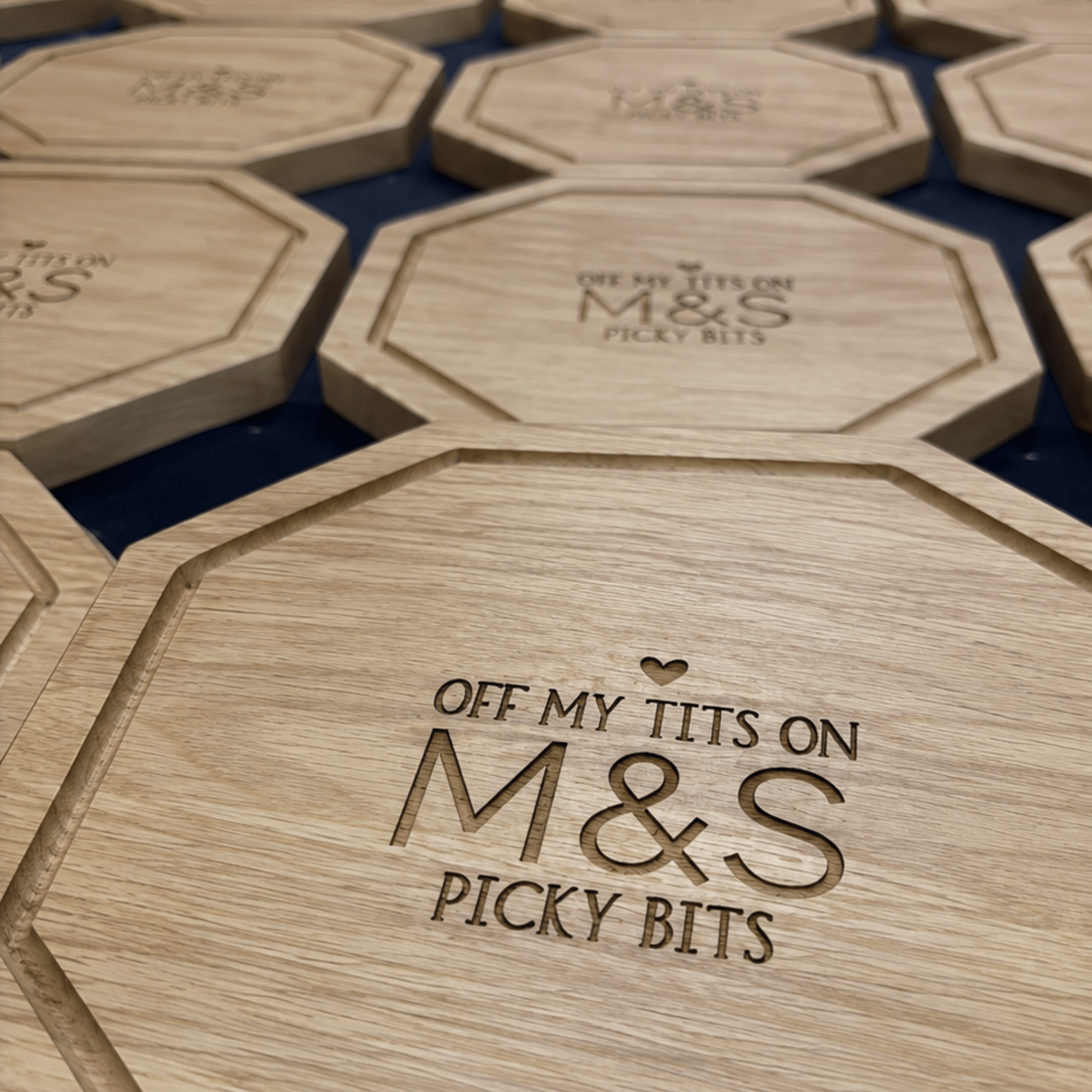 Off my tits on Picky Bits Octagon Board - Image 2