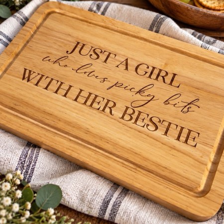 Just a girl who loves picky bits with her bestie Board