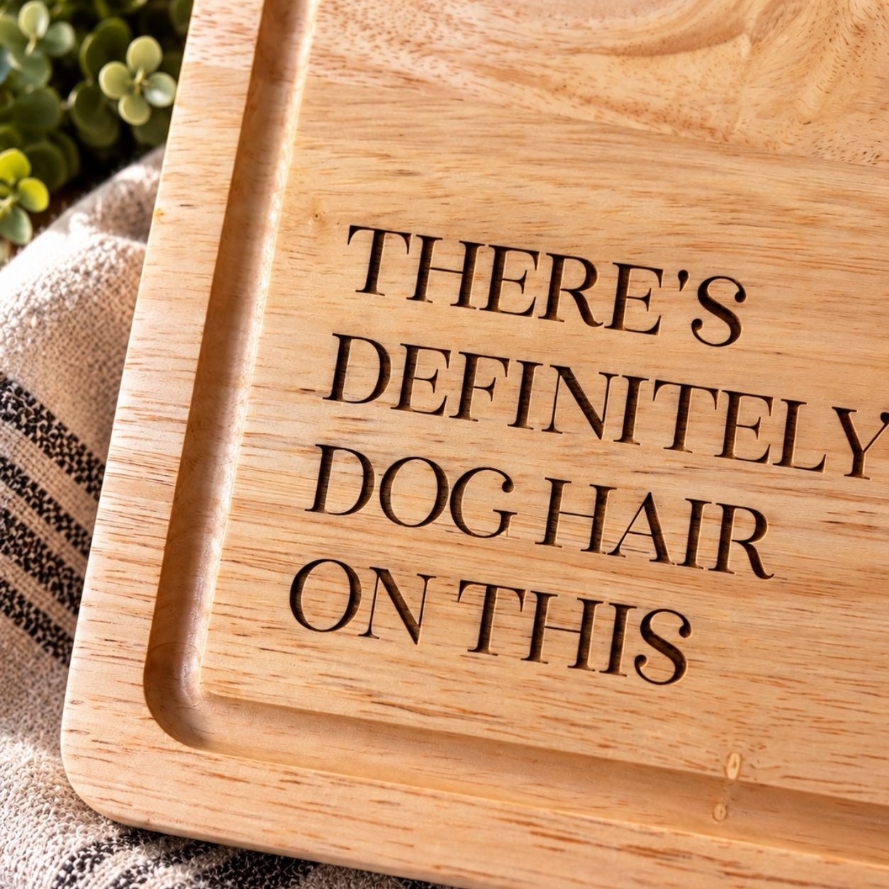 There’s definitely dog hair on this chopping board - Image 2
